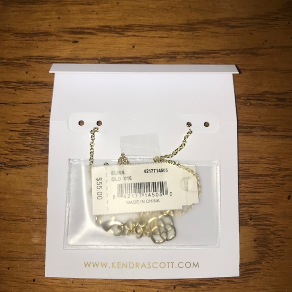 Kendra Scott “Elisa” necklace black - Picture 5 of 5